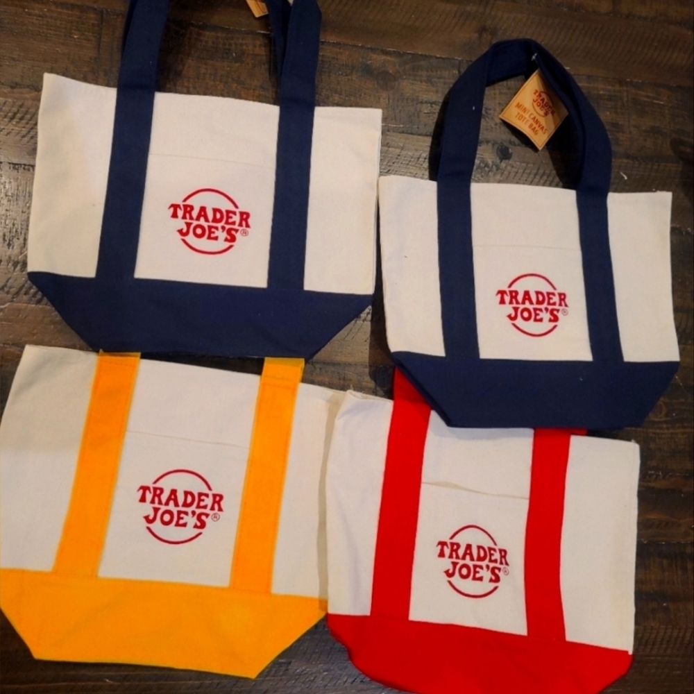 Trader Joe’s Mini Canvas Tote Bag